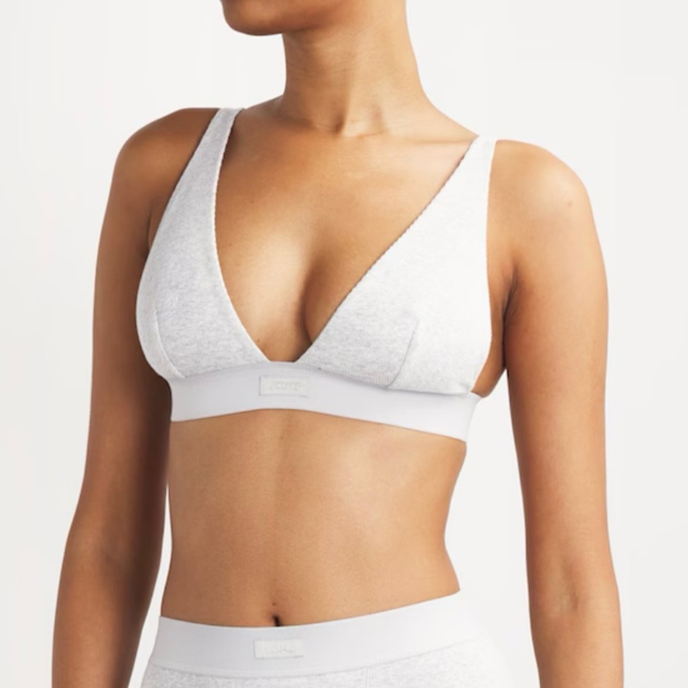 SKIMS Light Gray Bra